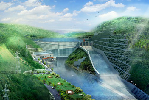 云阳老挝南塔河1号水电站项目